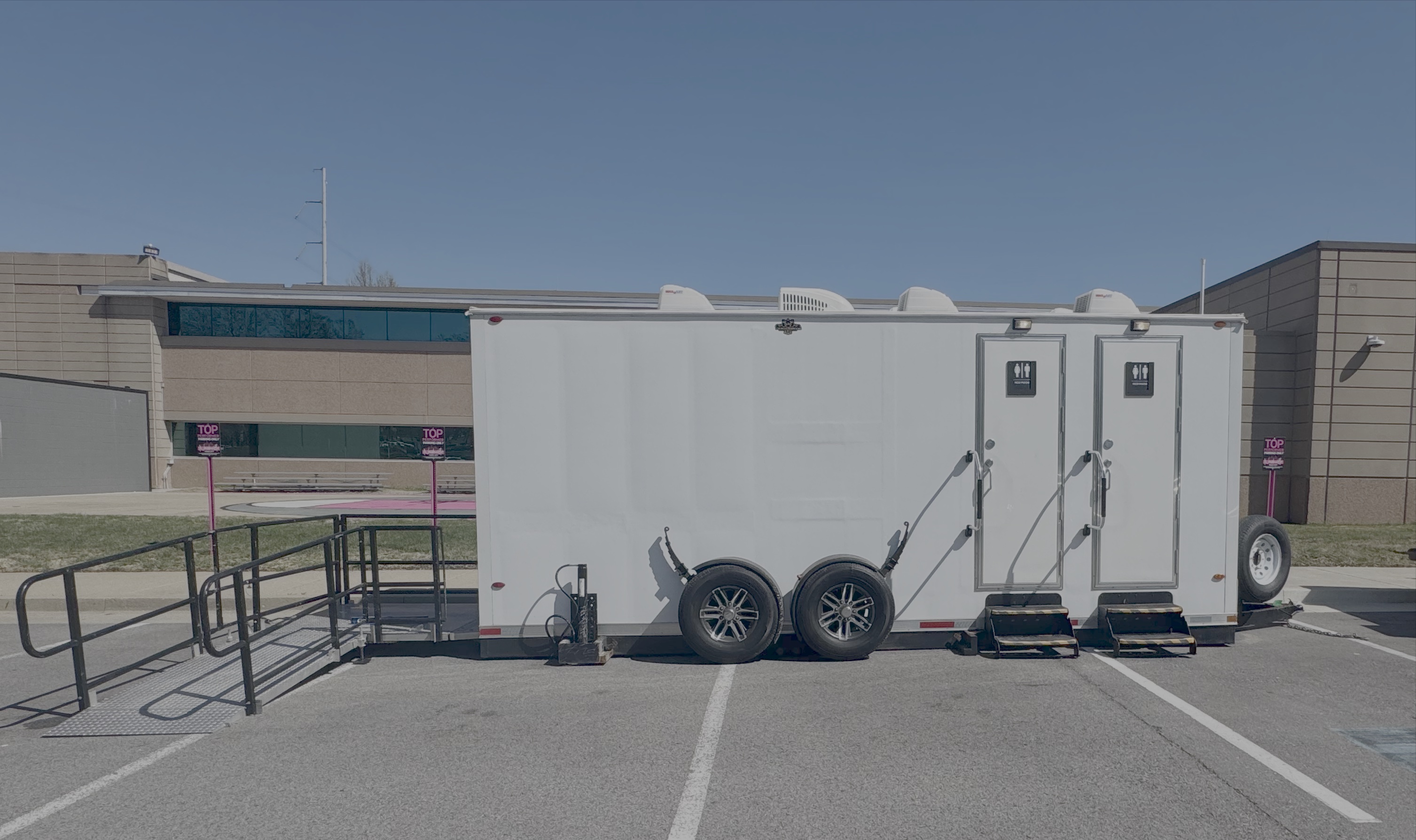 ADA trailer setup